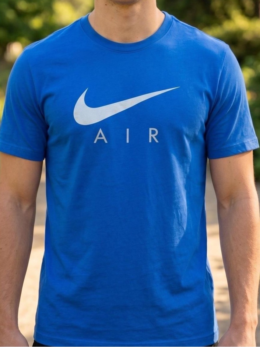 Nike Blue Short Sleeve AIR Graphic T-Shirt men’s size M